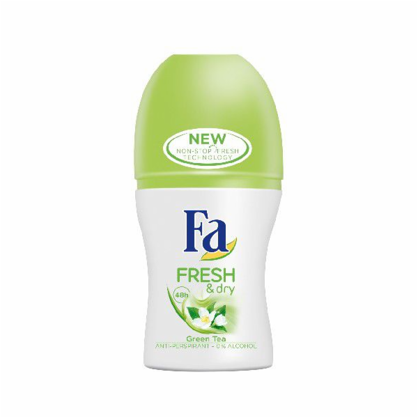 Fa Fresh & Dry Green Tea Roll-on deodorant 50 ml