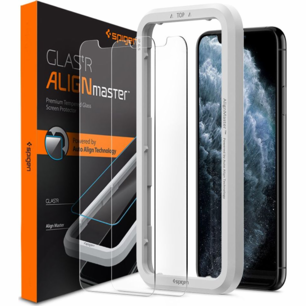 Spigen Alm Glas.Tr Slim 2-Pack Iphone 11