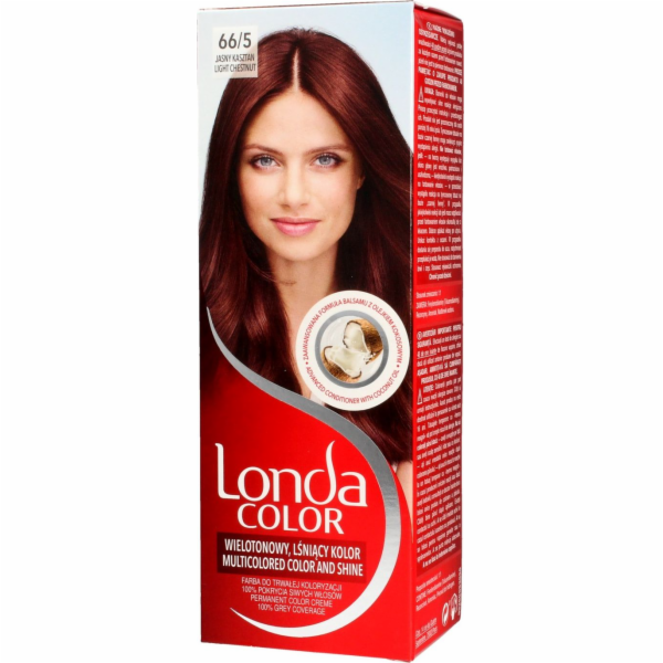 Londacolor Krémová barva č. 66/5 světlý kaštan