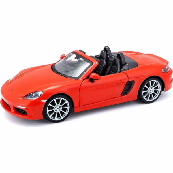 Bburago Porsche 718 Boxster Orange 1:24