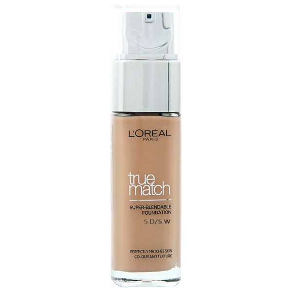 L Oreal Paris True Match Super Blendable Foundation D5-W5...