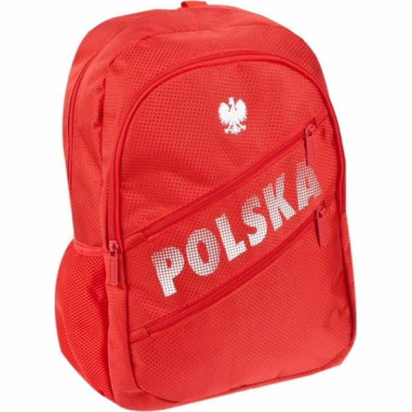 Starpak Školní batoh Polsko červený
