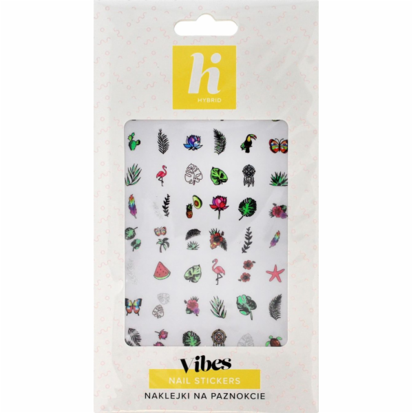 Nálepky na nehty Hi Hybrid Vibes 1 ks