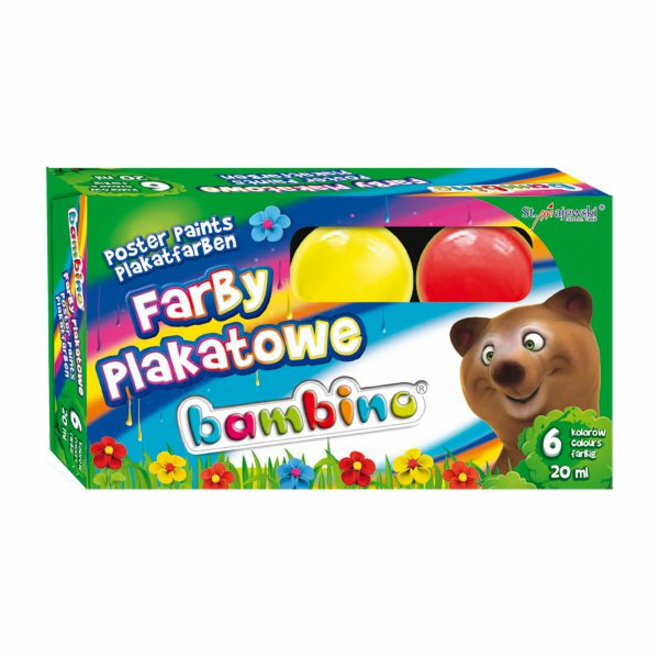 Bambino plakátové barvy - (5903235001598)