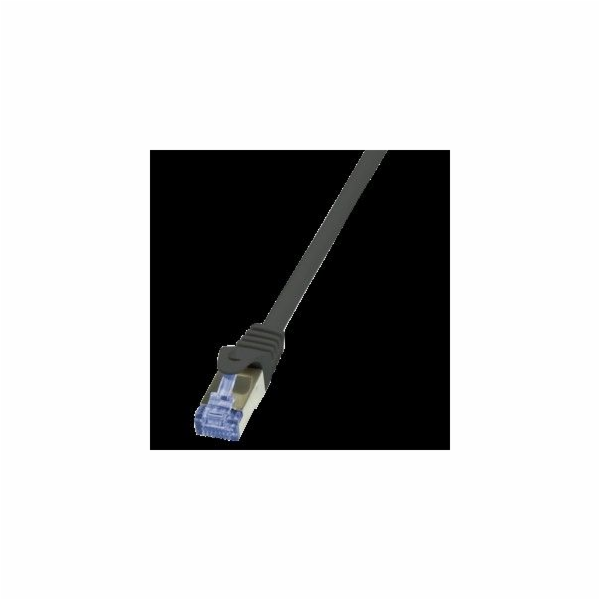 Patch kabel LogiLink, kat. 6A S/FTP, 50,0 m, černé stíněn...