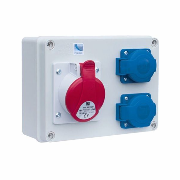 Pawbol Stacionární rozvaděč R-BOX 190 1x32A/5P 2x250V IP4...