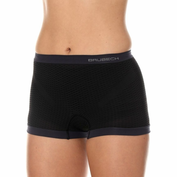 Brubeck Dámské černé boxerky, velikost L (BX11150)