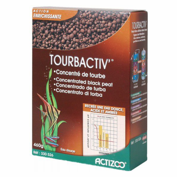 Zolux Tourbactiv  460 g Actizoo