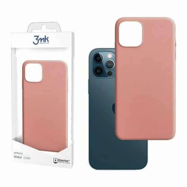 3MK  matné pouzdro iPhone 12/12 Pro 6,1" liči/liči