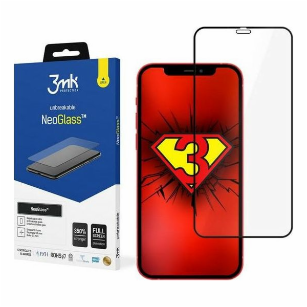 3MK  NeoGlass iPhone 12/12 Pro 6,1" černá/černá