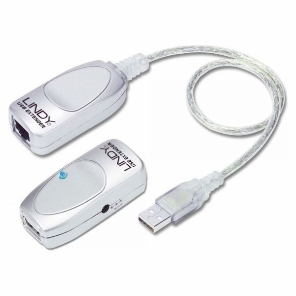 Lindy USB - RJ45 USB adaptér stříbrný (42805)