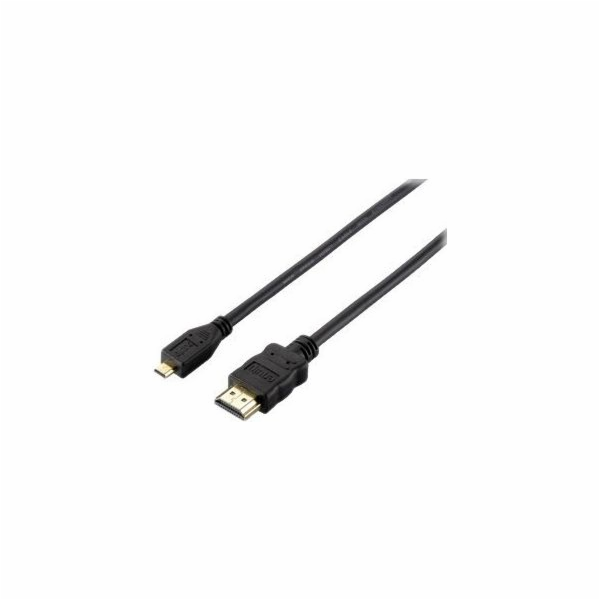 HDMI Micro - HDMI kabel 2m černý (119308)