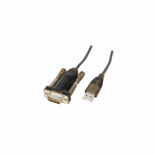 Lindy USB-A - RS-232 USB kabel 1,5 m černý (42855)