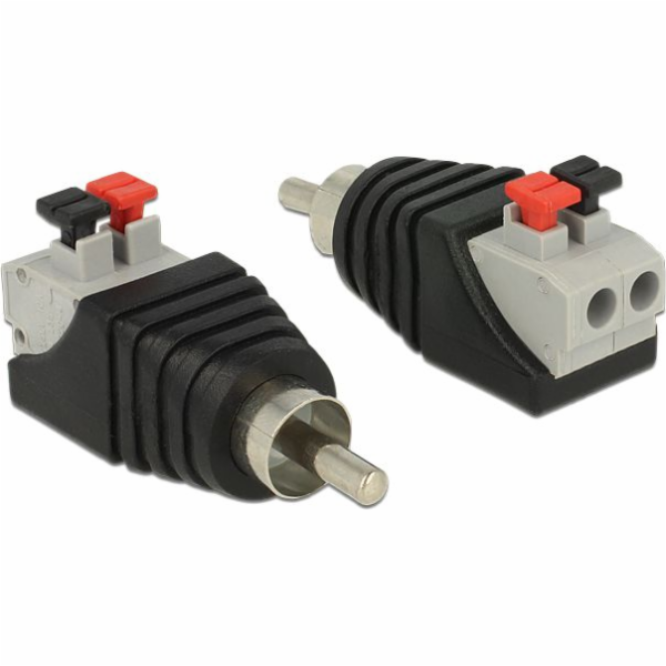 Delock AV adaptér Terminal Block černý (65566)
