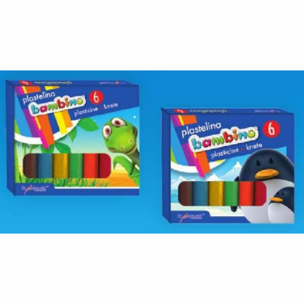 Bambino Plastelina 6col Bambino