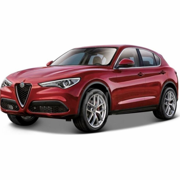 Bburago Alfa Romeo Stelvio Red 1:24