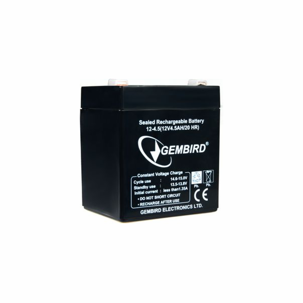Baterie Gembird 12V/4,5Ah (BAT-12V4,5AH)