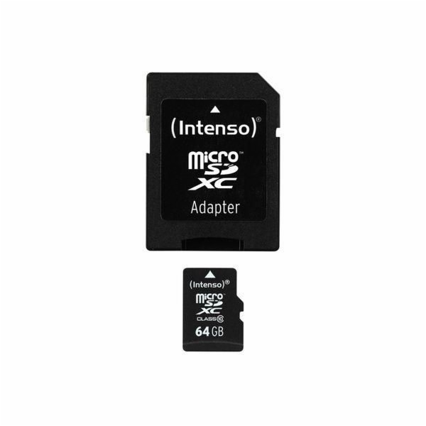 Karta Intenso MicroSDXC 64 GB Class 10 (3413490)