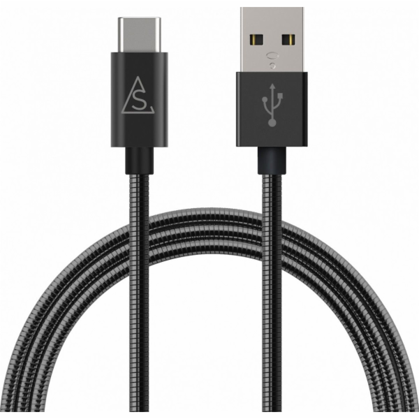 BlueLounge USB-A - USB-C kabel USB 1 m černý (613361)