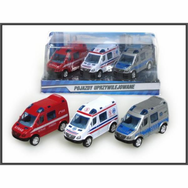 Hipo Mini privilegovaná dodávka 8 cm 3 kusy