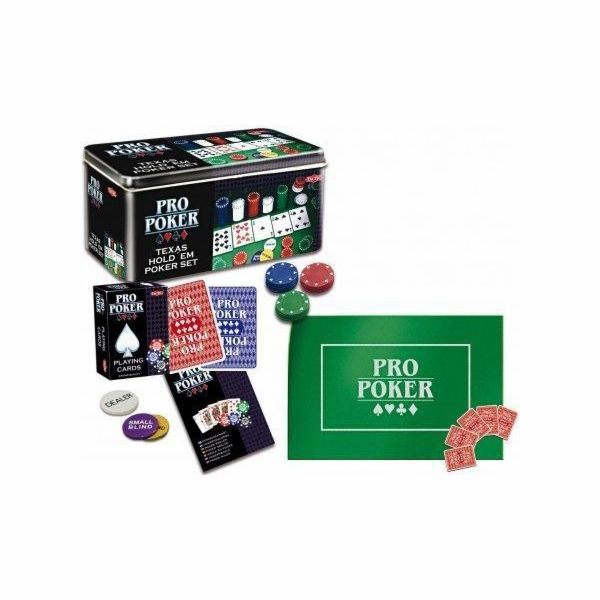 Taktika Poker Texas Hold em v plechovce