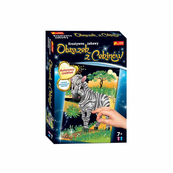 Ranok Sequin obrázek Zebra - 15160262