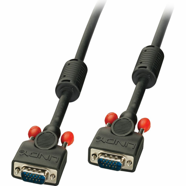 Lindy D-Sub (VGA) - D-Sub (VGA) kabel 10m černý (36377)