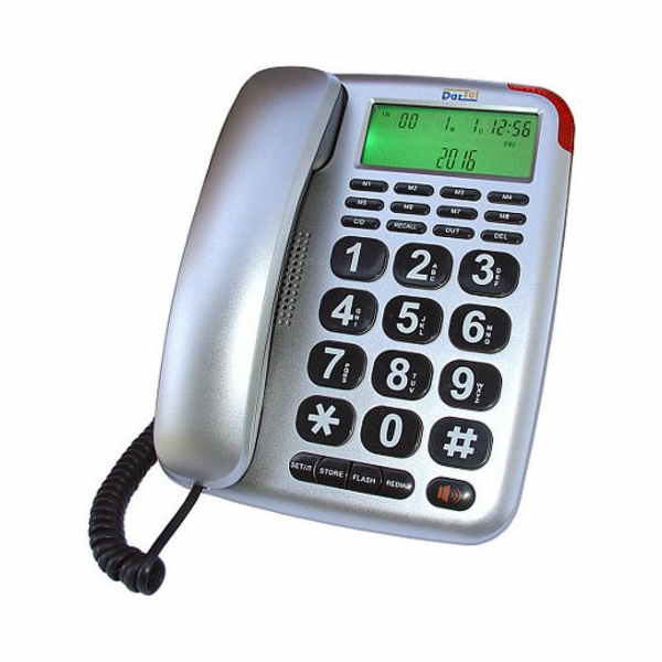 Telefon na pevnou linku Dartel LJ-290 Silver