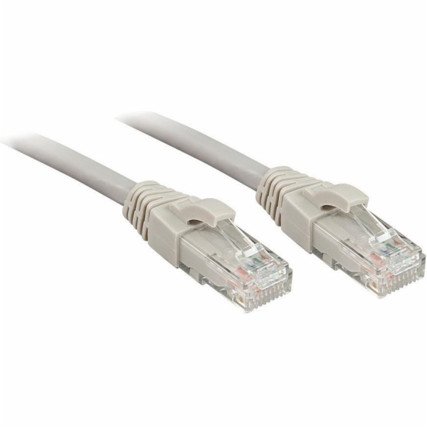Lindy Patchcord Cat6, U/UTP, 2m, šedý (48003)