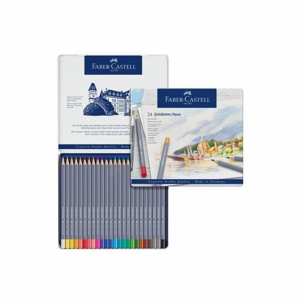 Faber-Castell Goldfaber akvarelové tužky 24 barev (114624)