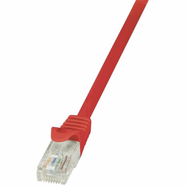 LogiLink Patchcord CAT 5e UTP 1,5 m, červený (CP1044U)
