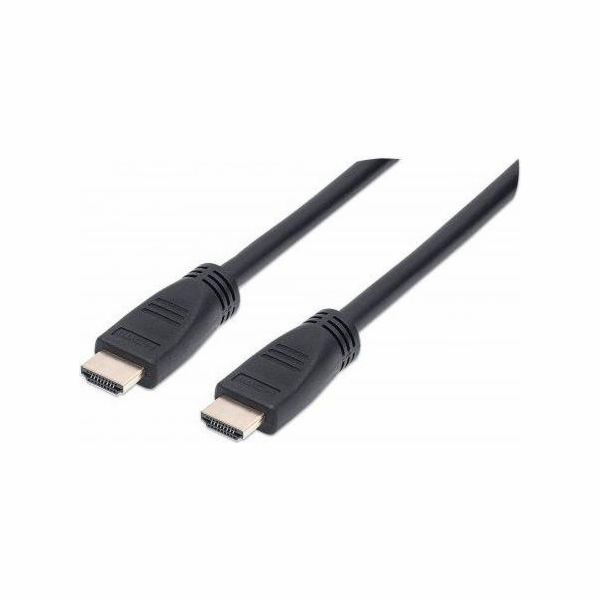 Manhattan HDMI - HDMI kabel 10m černý (353977)