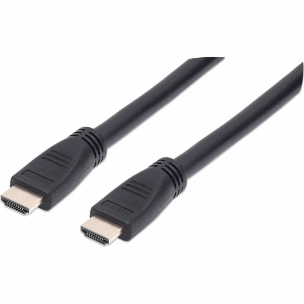 Manhattan HDMI - HDMI kabel 10m černý (353977)