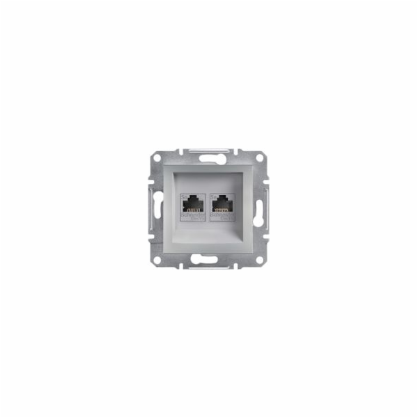 Schneider Electric Asfora počítačová zásuvka 2 x RJ45 kat...