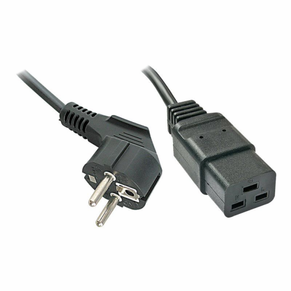Lindy IEC-Netzkabel 320C19-Schuko napájecí kabel 2m