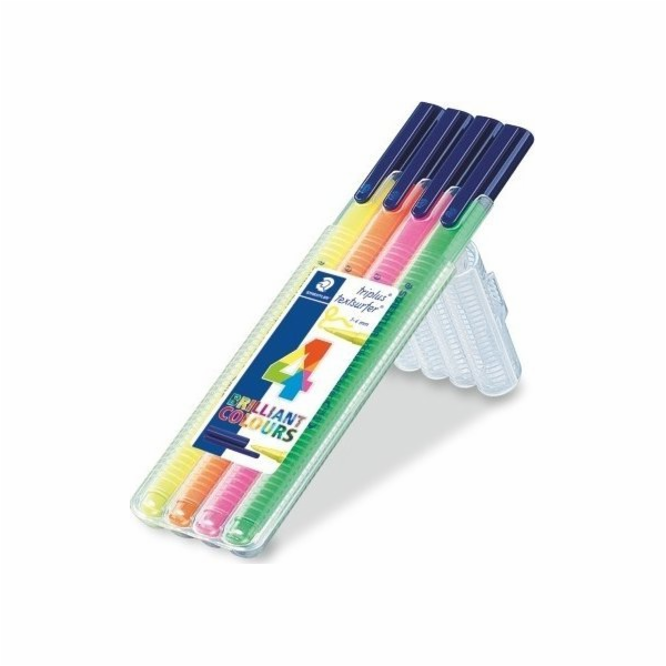 STAEDTLER Textmarker triplus textsurfer 4St Box