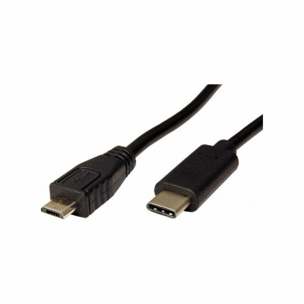 USB kabel USB-C - USB-C černý