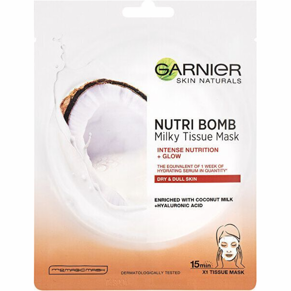 Garnier Drekinamoji lakštine kauke su kokosový koláč Garn...