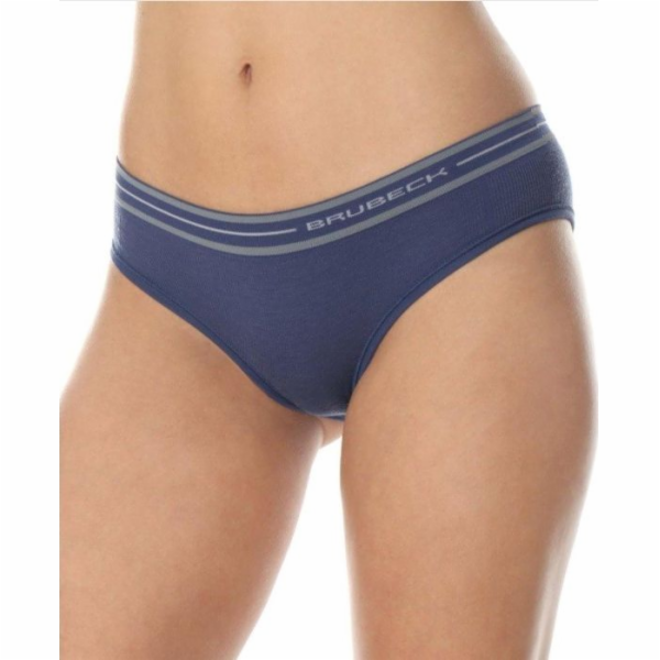 Brubeck HI10190 Dámské hipster kalhotky ACTIVE WOOL denim L