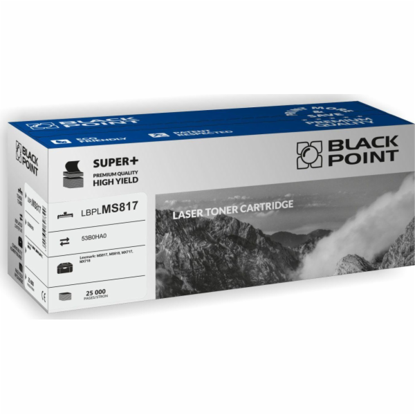 Black Point Toner LBPLMS817 Black Replacement 53B0HA0 (BL...