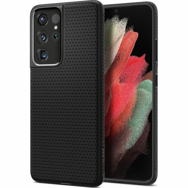 Spigen Liquid Air Galaxy S21 Ultra matná černá