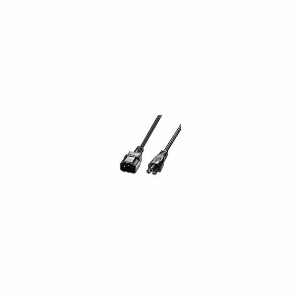 Lindy Lindy IEC-Netzkabel C14 an C5 napájecí kabel 3m