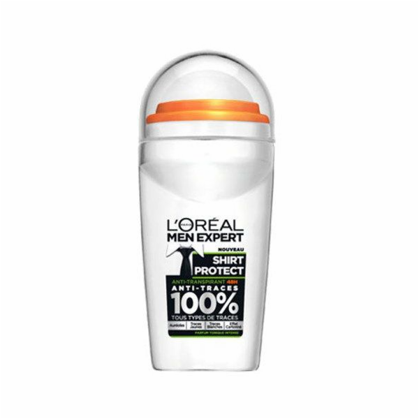 L Oreal Paris Men Expert Roll-on Deodorant Shirt Protect ...