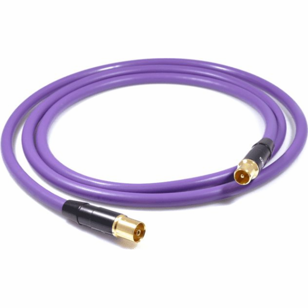 Anténní kabel Melodika 2,5m fialový