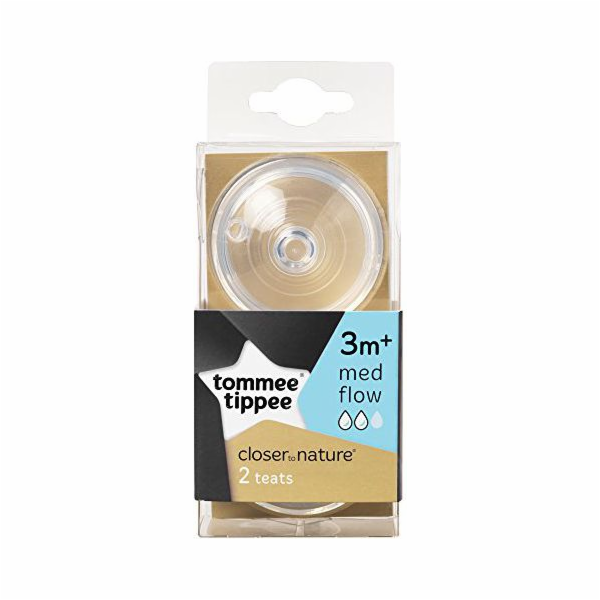 Tommee Tippee silikonový dudlík 3+ 2 kusy