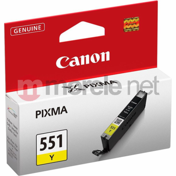 Inkoust Canon CLI-551 (žlutý)