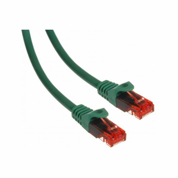 Maclean RJ-45/RJ-45, Cat.6, U/UTP, zelená, 2m (MCTV-302G)