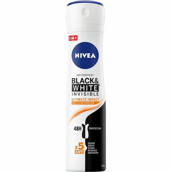 Nivea Nivea Deodorant BLACK&WHITE INVISIBLE Ultimate Impa...