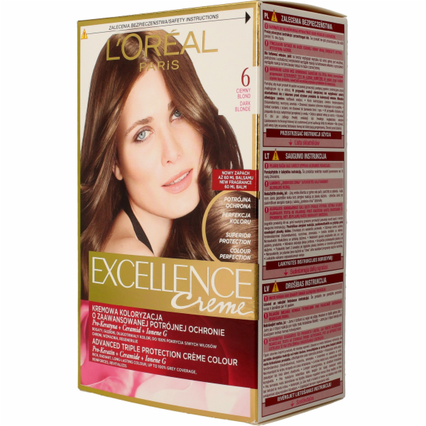 L Oreal Paris Excellence Creme 6 tmavě blond
