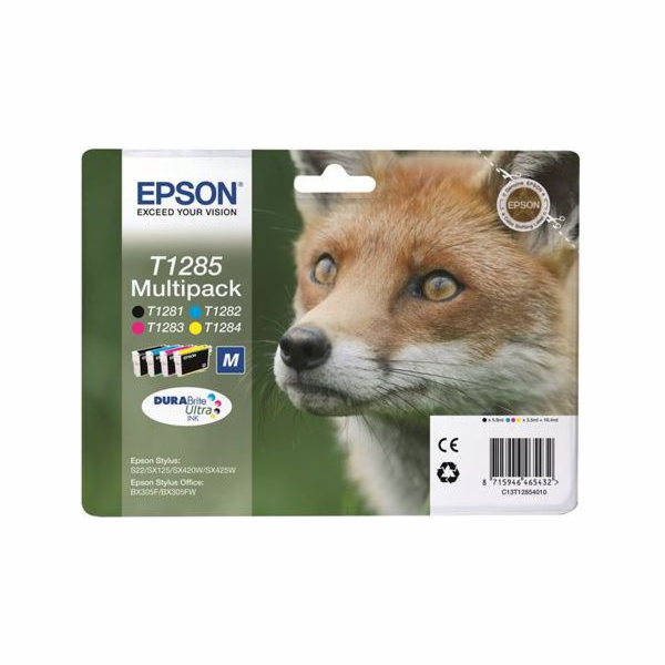 Originální inkoust Epson T1285, CMYK (C13T12854022)